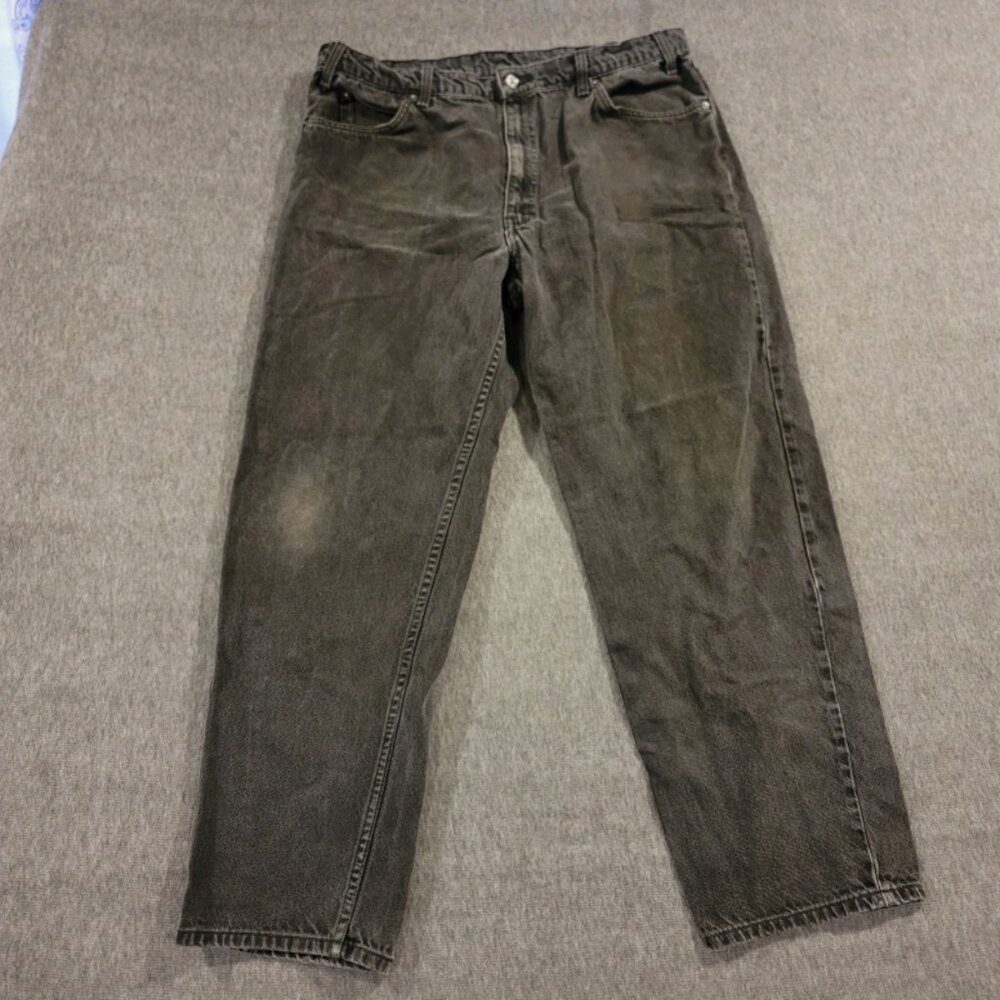 Levi' Denim Jeans Men's 36 x 28 black Rise No Tags white tab